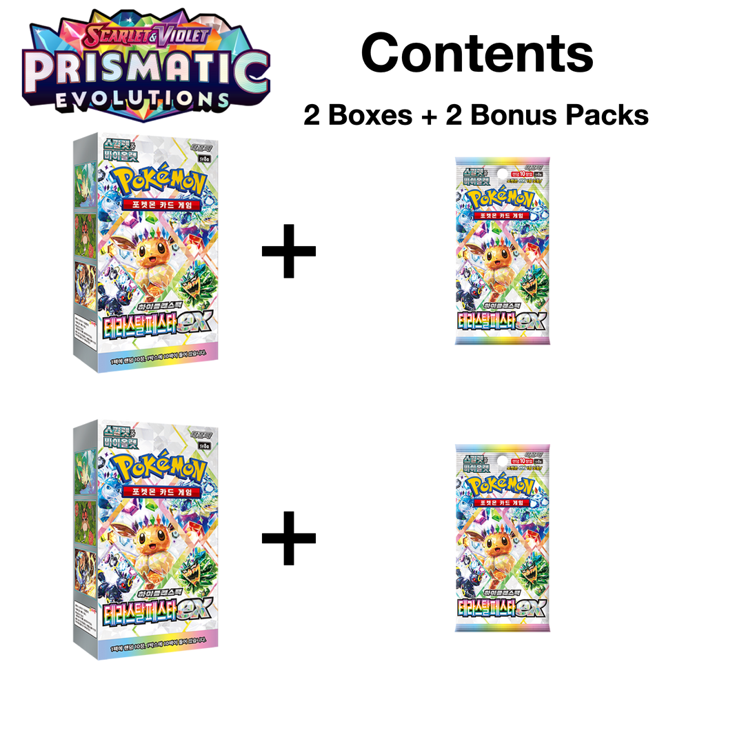 Prismatic Evolutions Set - Terastal Festival ex